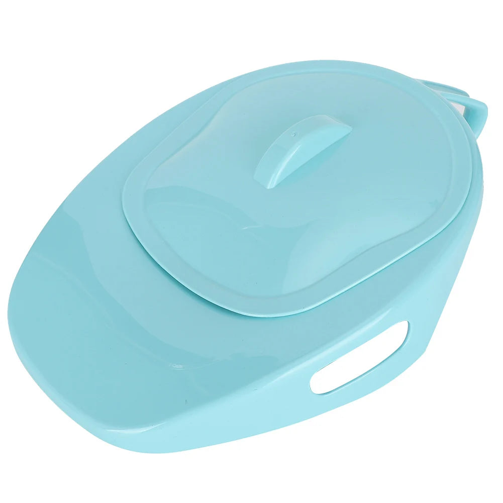 Portable Bed Toilet Bedpan with Cover