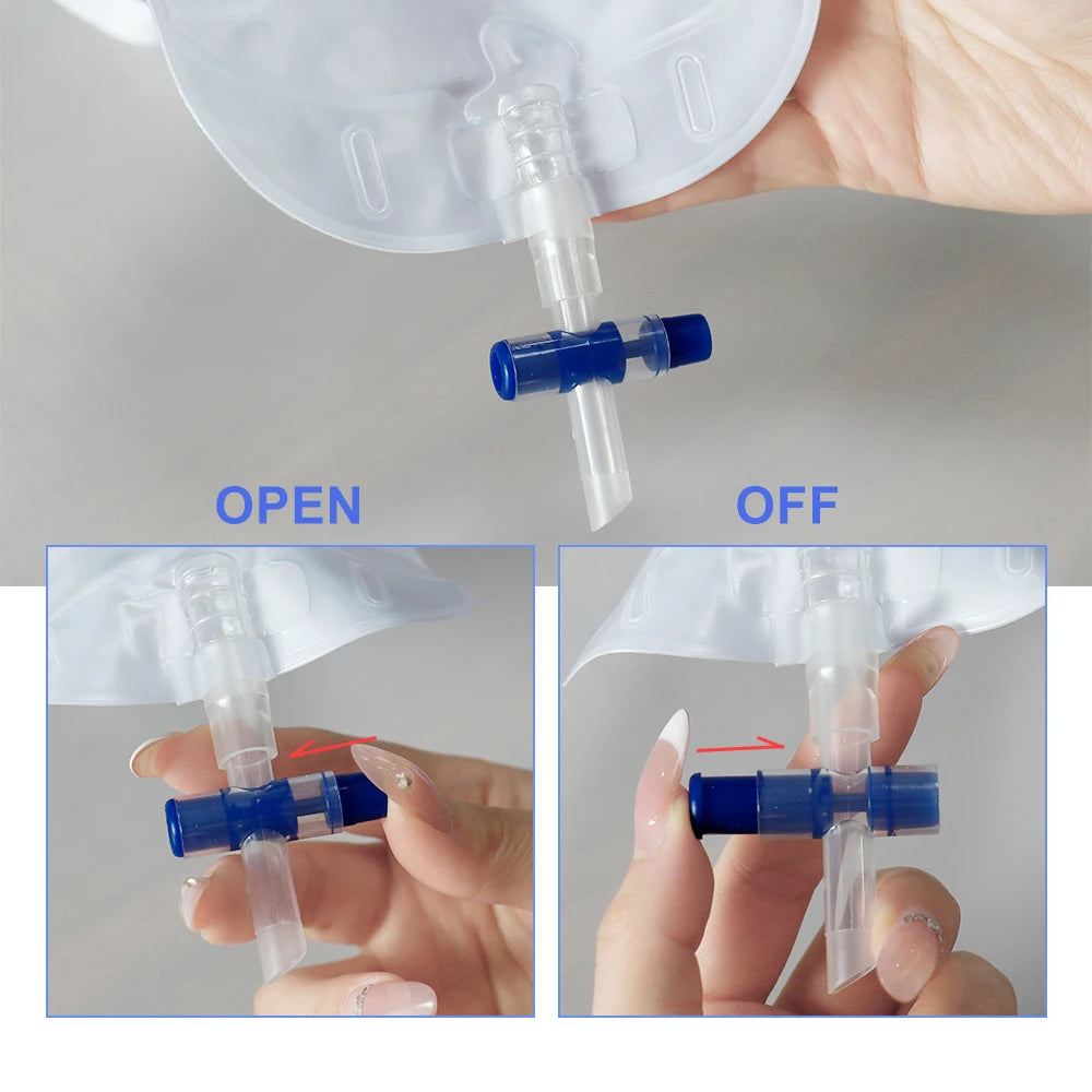 Peeeasy Men’s Reusable Urinal Underwear System with Drainage Bag
